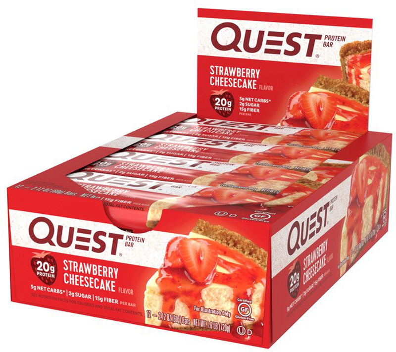 Quest Bar (36 Riegel x 60g) Mix aus diversen Aroma